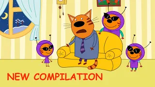 Kid-E-Cats | Crazy Episodes Compilation | Best cartoons for Kids 2021