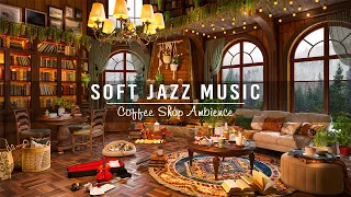 Relaxing Jazz Music & Cozy Coffee Shop Ambience ☕ Soft Jazz Instrumental Music for Work,Study,Unwind