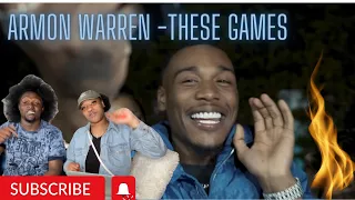 Aro’Mon Warren - These Games (Official Music Video) REACTION !!!!