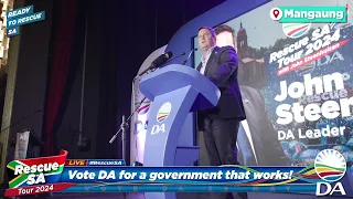 Free State let's stop the rot, we are on your side - John Steenhuisen