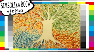 Simbolička i asocijativna uloga boja- vježba / COLOR MEANING AND SYMBOLISM likovni123