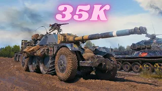 35K Spot Damage with Panhard EBR 105 - 18K & EBR 105 - 17K World of Tanks   #wot #worldoftanks