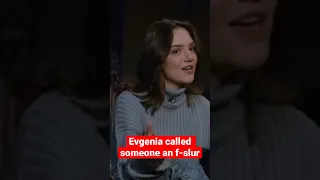 Evgenia called someone an f-slur #figureskating #russianfigureskating #evgeniamedvedeva