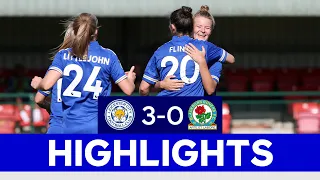 Historic First Win For Foxes | Leicester City Women 3 Blackburn Rovers 0 | 2020/21