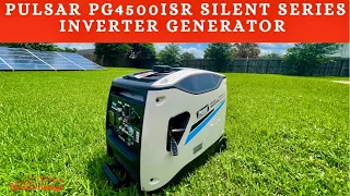 Pulsar PG4500ISR Silent Series 4500 Watts Inverter Generator with Remote Start (Generator Review)