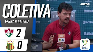 COLETIVA FERNANDO DINIZ | Fluminense x Sampaio Corrêa - Copa do Brasil 2024