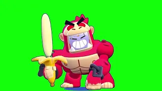 Surge Kong Winning Pose Fun Parody Animation | Brawl Stars Update Halloween New Skin (green screen)