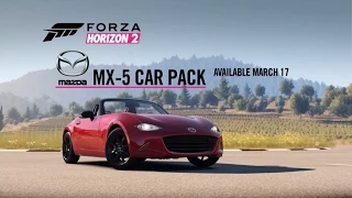 Forza Horizon 2 - Mazda MX5 Car Pack