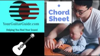 Teach Your Children, Crosby, Still, & Nash - Acoustic Guitar Lesson, How to Strum, & Chords Sheet