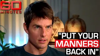 Tom Cruise loses patience with Aussie reporter | 60 Minutes Australia