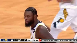 Lance Stephenson gives Kyrie a taste of his own medicine!!! 😂😂🥶