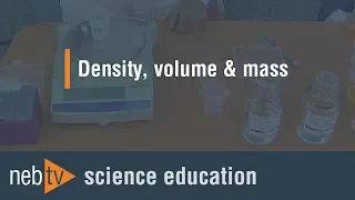 Kid Science - Density, volume & mass