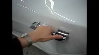 Tesla Model-S втягивающиеся дверные ручки