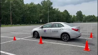 MVA Skills Test: Perpendicular & Reverse Two-Point Turnabout Parking