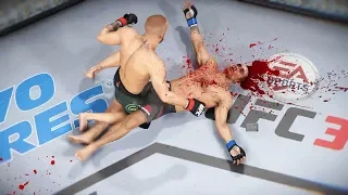 ЗАБРАТЬ ДУШУ в UFC 3 TOP 5 RANKED RANDOM