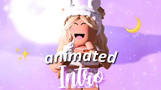 how to make an animated intro (roblox; computer only) || aureIina ♡