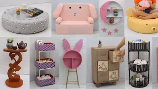 10 Reuse Ideas Waste Material for Space Saving Furniture | Craft Ideas