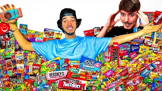 COMPRÉ TODO EN ESTA TIENDA AMERICANA + CHOCOLATE DE MRBEAST | Ricky Limon