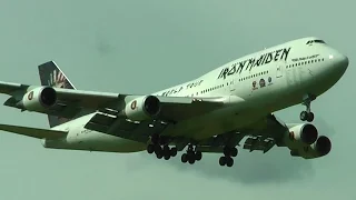 "Ed Force One" B747-428 [TF-AAK] landing at Zurich Airport
