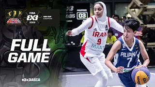 Iran vs Philippines | Women | Full Game | FIBA 3x3 Asia Cup 2023