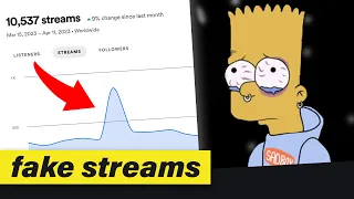 My Spotify got fake streams... here's what I did.