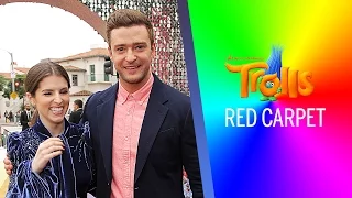 Trolls Premiere Red Carpet - Anna Kendrick & Justin Timberlake