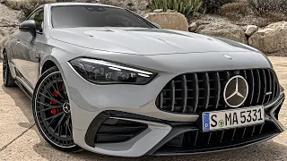 NEW 2025 Mercedes AMG CLE53 Coupe! + SOUND! Ultimate M4 Killer! Interior Exterior Review 4k