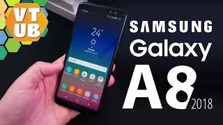Samsung Galaxy A8 4/32gb Black Распаковка и Знакомство