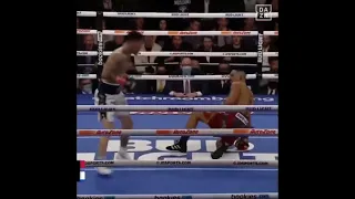 Kambosos vs Lopez R1 Knockdown,  Karma is Real