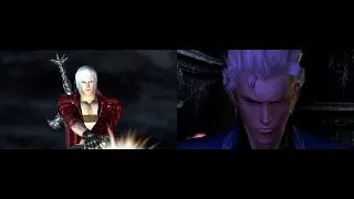 Devil May Cry 3 - Headcanon: these 2 cutscenes happen at the same time