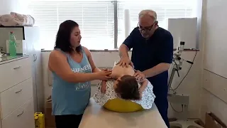 Five year Child Physical Massage treatment