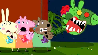 PEPPA PIG ZOMBIE APOCALYPSE - Revenge of ZOMBIE ALIENS | Peppa Pig Funny Animation