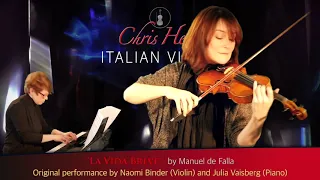 Chris Hein Solo Violin - Italian Solo Violin Live Performance La Vida Breve