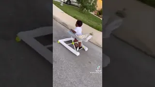 Ain’t no way that baby running like that in a walker