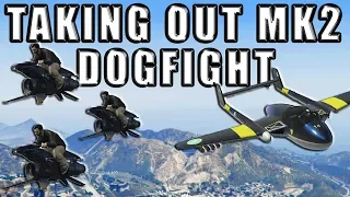 Destroying Oppressor MK2 User With The Pyro & Respectable Dogfight In Freemode | Gta 5 Online