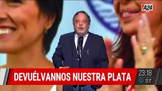 📣 "DEVUÉLVANNOS LA PLATA": EL EDITORIAL DE BABY ETCHECOPAR