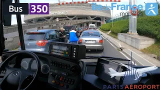 Airport to Paris by bus, France