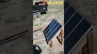 Nevada IrrigationRPS Solar Pump Installs #shorts