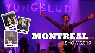 YUNGBLUD CONCERT || MONTREAL TRIP 2019 || MERCH HAUL