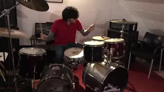 Drum Tutorial: Ginger Baker Double Bass Drum Beat (Dylan Hayes)