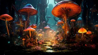 Magical Forest Ambience 🌳 Soothe The Soul & Lift The Spirit, Cure Insomnia With Magical Forest Music