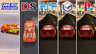 Cars (2006) GBA vs Nintendo DS vs PSP vs Gamecube vs Playstation 2 (Which one is better! )