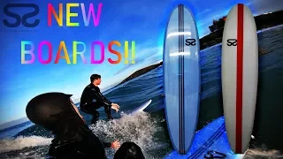 2 NEW MINI MALS!! BOARD TESTING AND REVIEW!! SURFBOARDS UK NEWQUAY!!