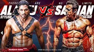 Allu Arjun Vs Salman Khan, Seeti maar, Dance, Salman Khan Vs Allu Arjun, Allu Arjun Body, Dance