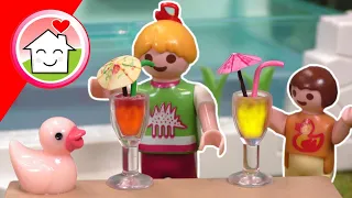 Playmobil Familie Hauser - Anna und Lena machen Sommergetränke - Geschichte für Kinder