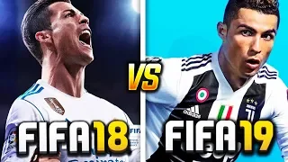 FIFA 18 VS FIFA 19!