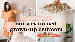 Nursery turned boho bedroom makeover | Custom Ikea dresser hack