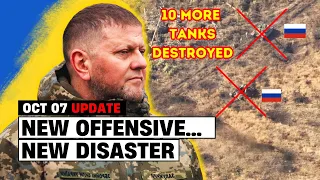 New Offensive...New Disaster! Russia Losses 10 More Tanks at the Start of New Offensive
