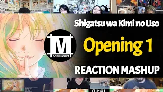 Shigatsu wa Kimi no Uso Opening 1 | Reaction Mashup
