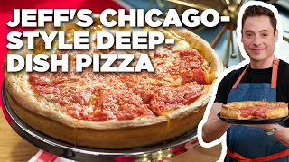 Jeff Mauro's Chicago-Style Deep-Dish Pizza | Food Network